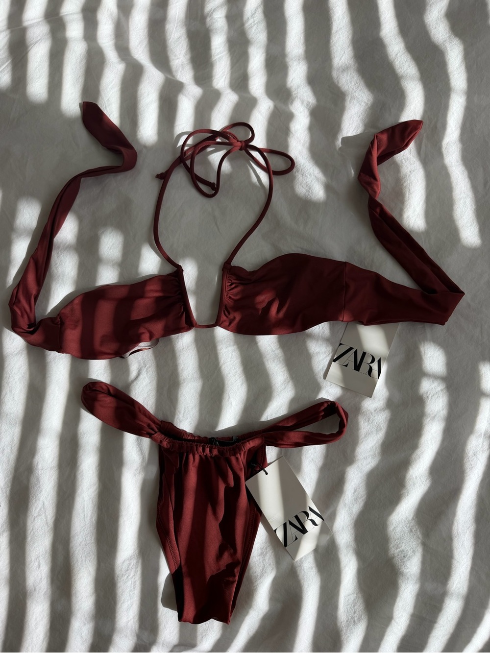 Zara Tie-Back Bikini Set
